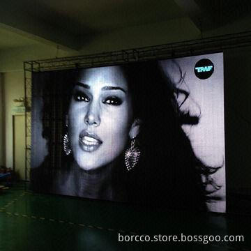 P9.375 New Flexible Curtain LED Screen for Mobile Advertisement